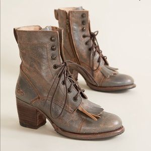 Authentic leather boots